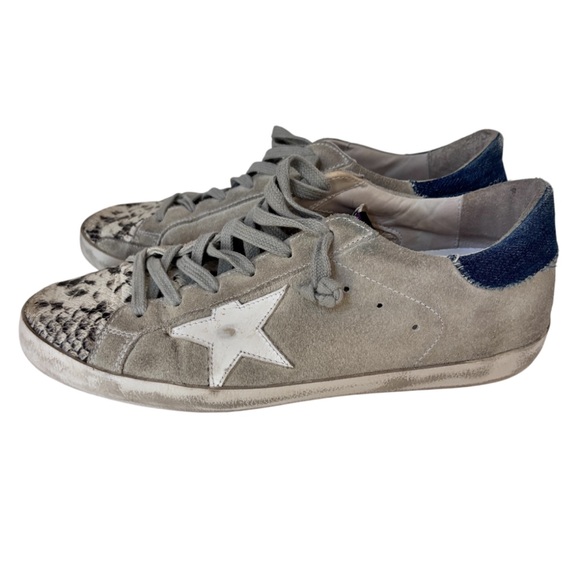 Golden Goose Rock Snake Sneakers Sz 40 - Picture 1 of 11